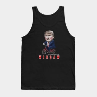 Trump Funny Parody of the Jigsaw - Wigsaw Tank Top